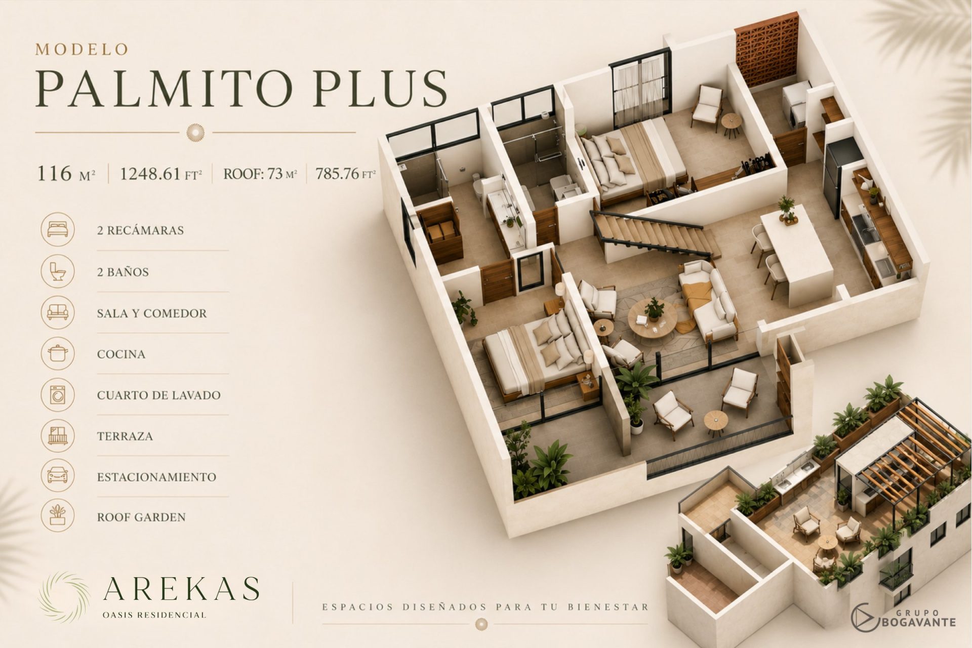 Plano modelo Palmito Plus